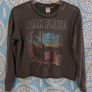 Pink Floyd crop sweatshirt